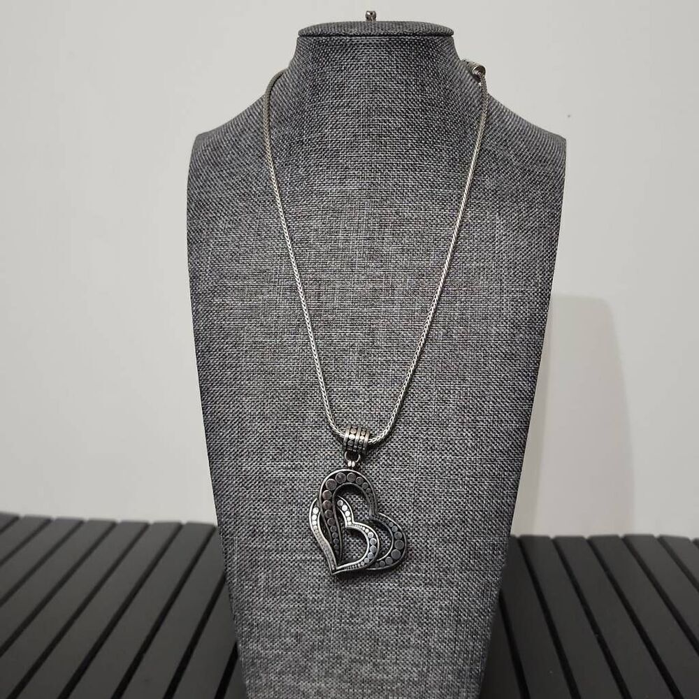 Brighton Necklace and Double Heart Pendant Reversible